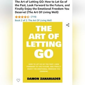 "The art of letting go" book